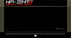 Desktop Screenshot of hifi-zenit.de