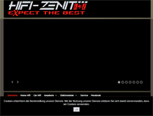 Tablet Screenshot of hifi-zenit.de